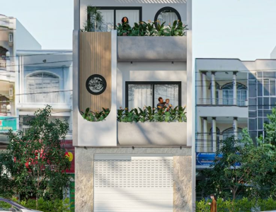 Thiết Kế Nhà Phố 2 Tầng Tại Bình Tân