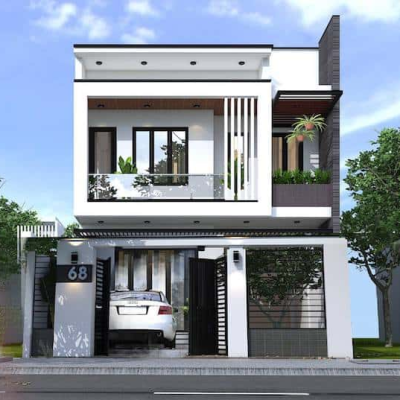 Xây nhà phố 2 tầng trọn gói tại Hồ Chí Minh 