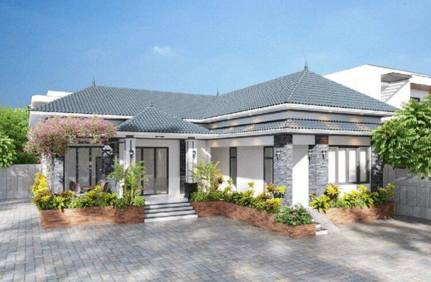 Top 10 mẫu nhà cấp 4 đẹp hiện đại chi phí dưới 500 triệu