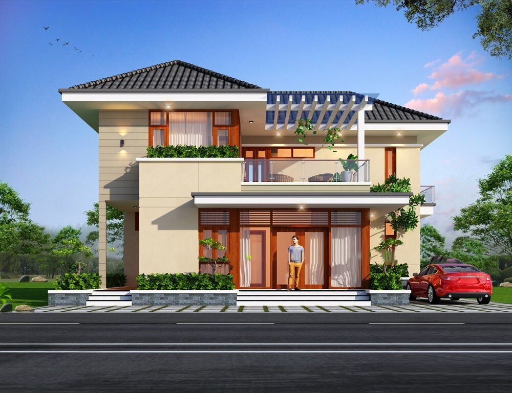 Những mẫu biệt thự phong cách Nhật Bản tối giản, tinh tế