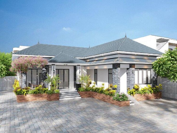 Top 10 mẫu nhà cấp 4 đẹp hiện đại chi phí dưới 500 triệu