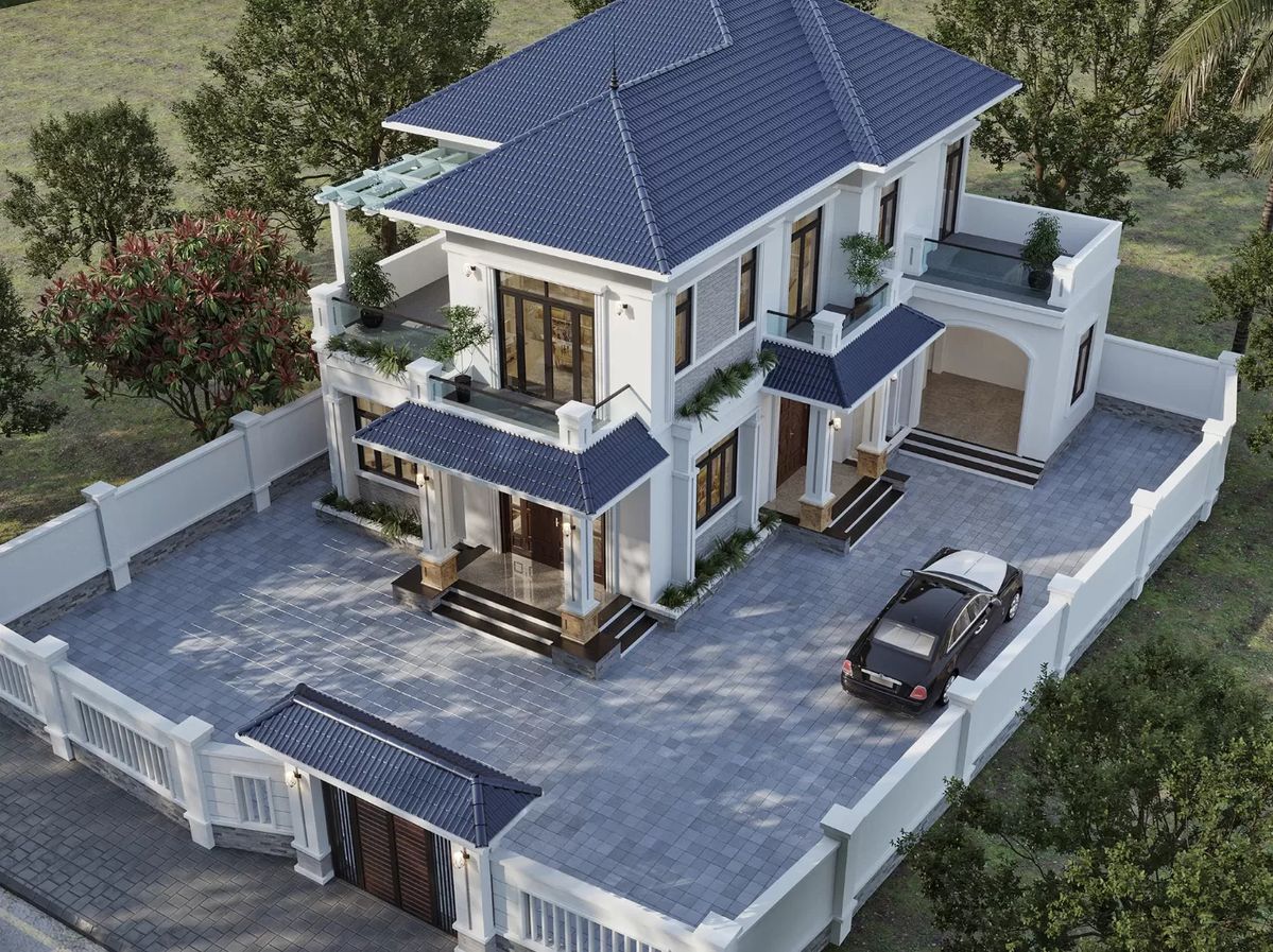 Những mẫu biệt thự phong cách Nhật Bản tối giản, tinh tế