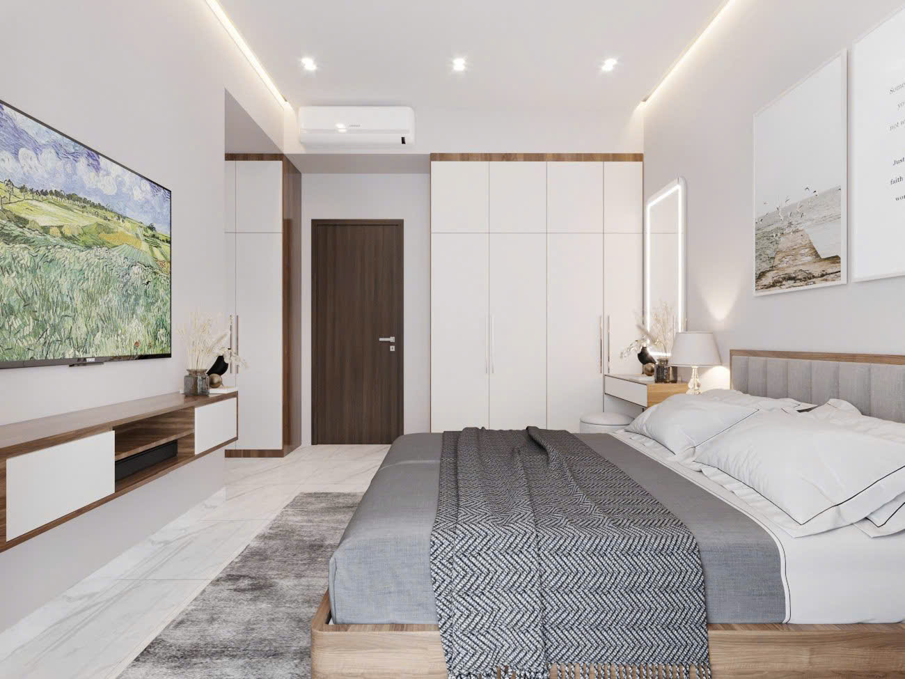 Thi công nội thất phòng ngủ tại Bình Tân 