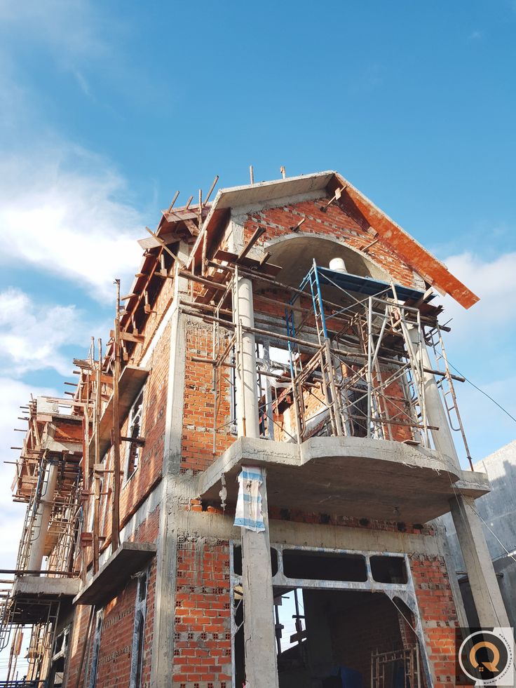 Xây Dựng Phần Thô Nhà Phố 2 Tầng 