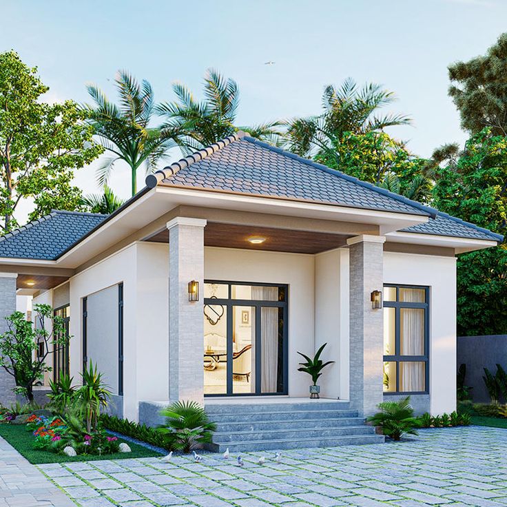 Thiết Kế Nhà Cấp 4 Sang Trọng